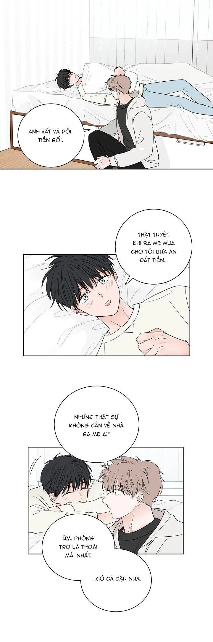 TIỀN BỐI! NÓI CHUYỆN CHÚT ĐI! Chapter 30 Trang 19