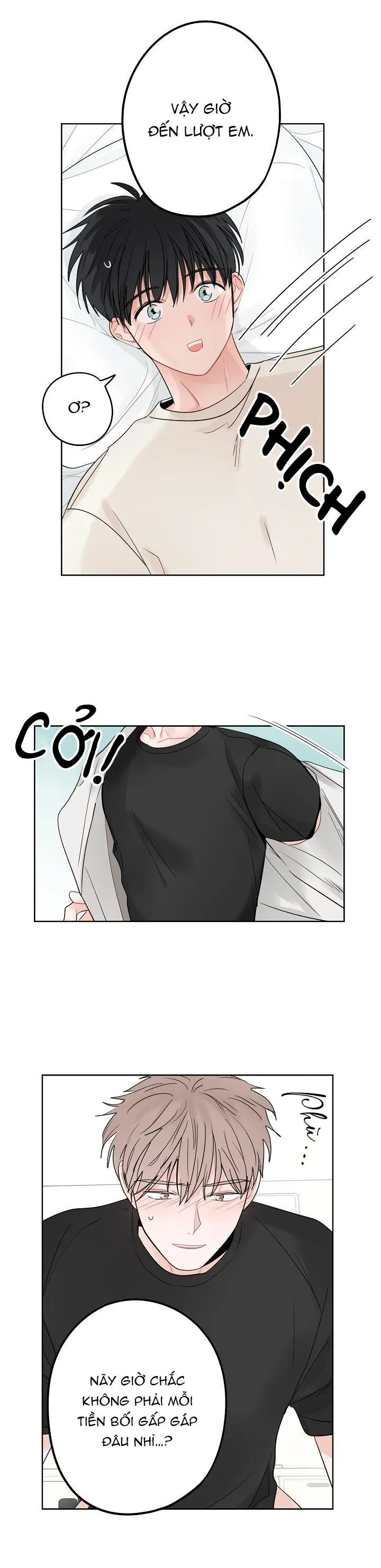 TIỀN BỐI! NÓI CHUYỆN CHÚT ĐI! Chapter 31 Trang 12