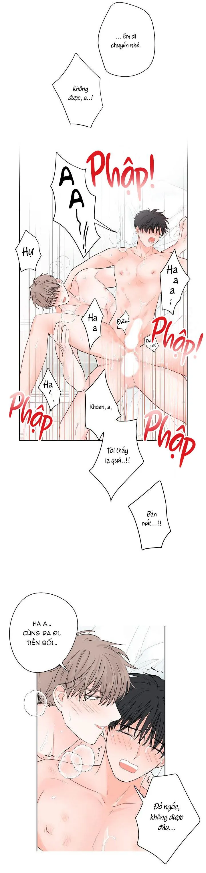 TIỀN BỐI! NÓI CHUYỆN CHÚT ĐI! Chapter 32 Trang 8