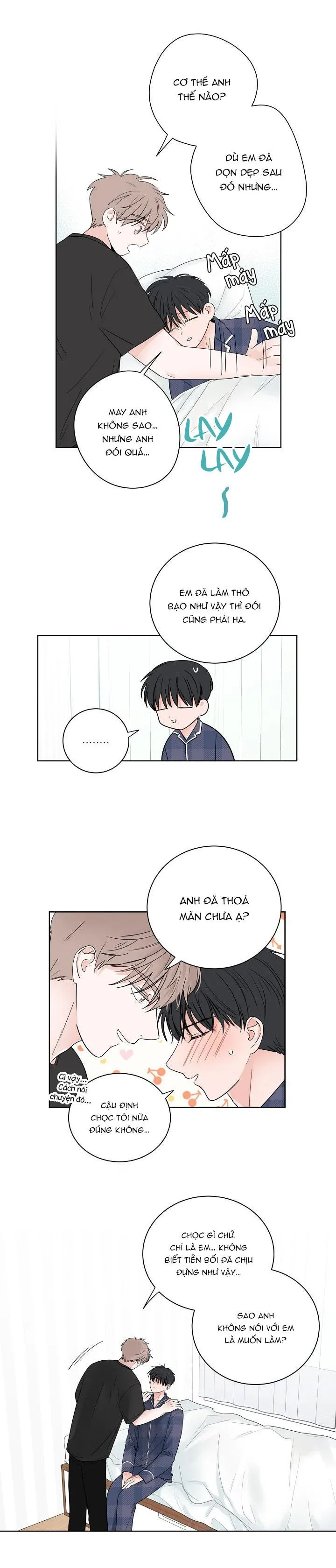 TIỀN BỐI! NÓI CHUYỆN CHÚT ĐI! Chapter 32 Trang 14