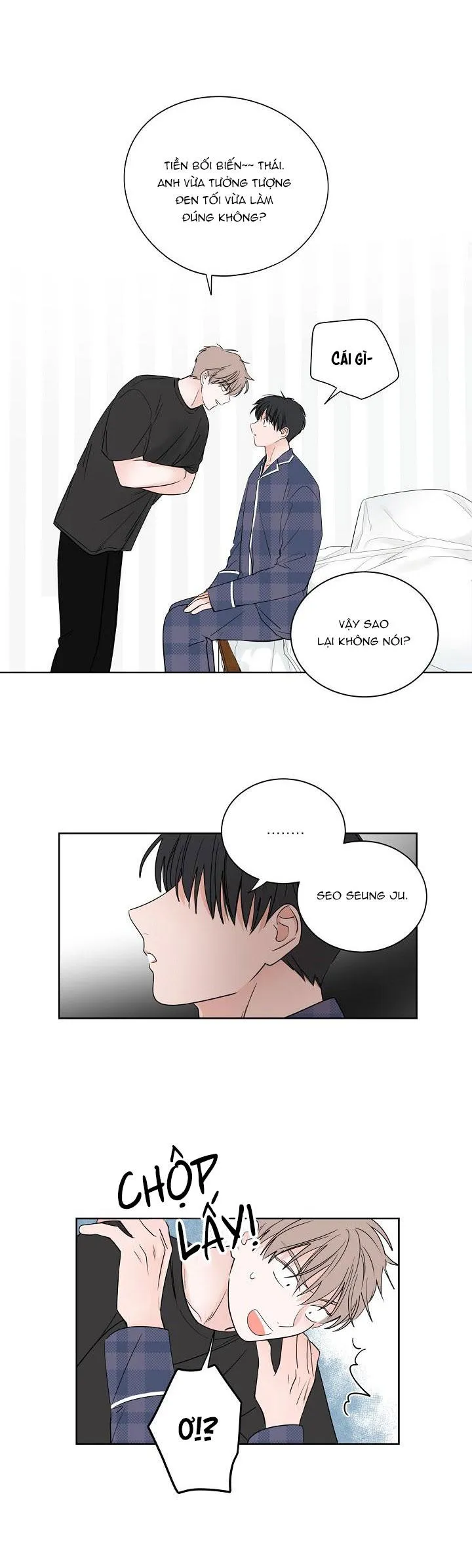 TIỀN BỐI! NÓI CHUYỆN CHÚT ĐI! Chapter 32 Trang 16