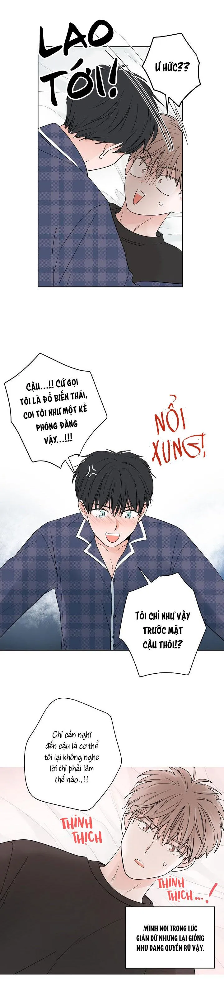 TIỀN BỐI! NÓI CHUYỆN CHÚT ĐI! Chapter 32 Trang 17
