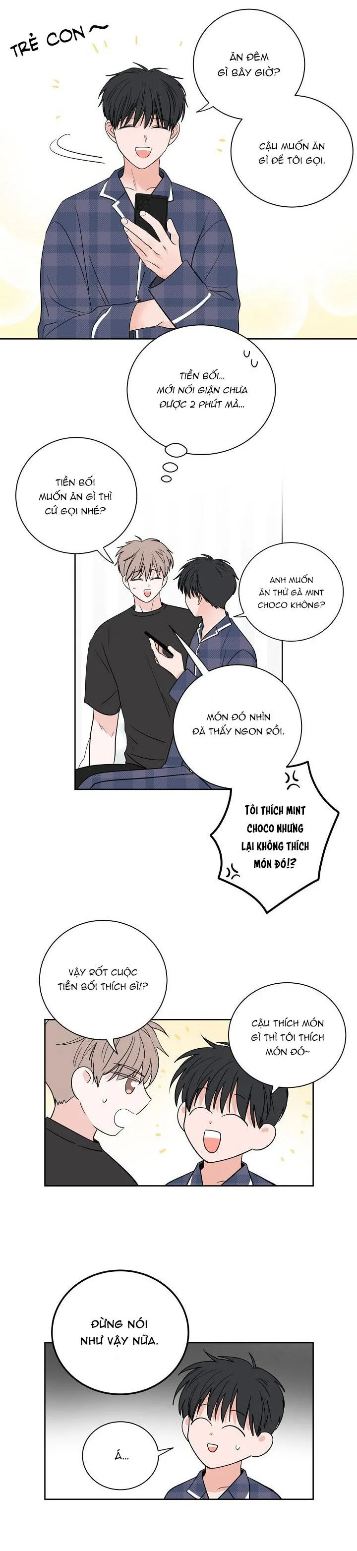 TIỀN BỐI! NÓI CHUYỆN CHÚT ĐI! Chapter 32 Trang 20