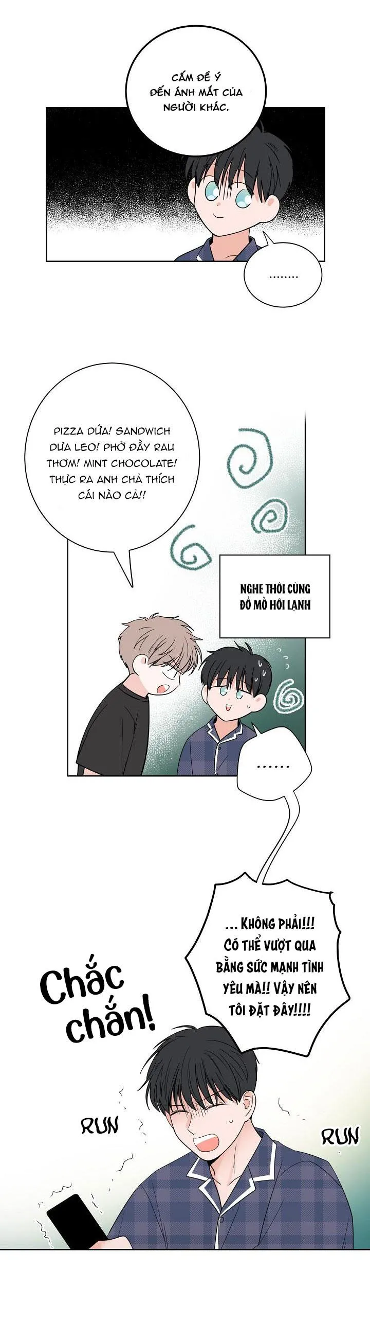 TIỀN BỐI! NÓI CHUYỆN CHÚT ĐI! Chapter 32 Trang 21