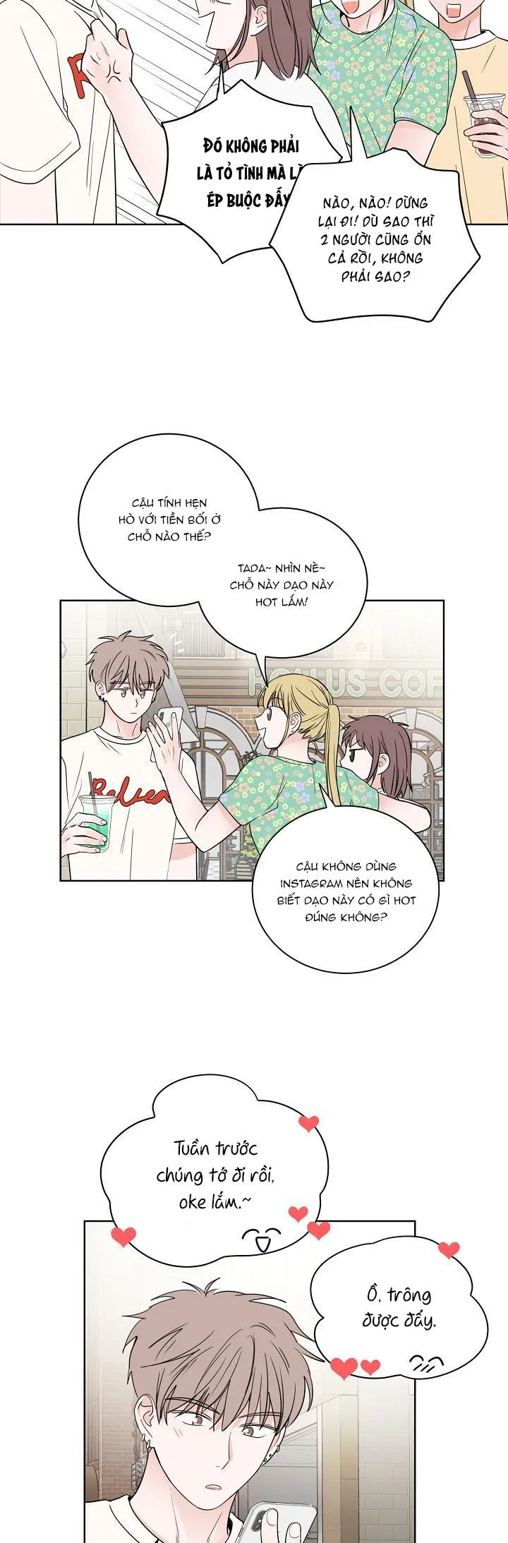 TIỀN BỐI! NÓI CHUYỆN CHÚT ĐI! Chapter 33 Trang 6