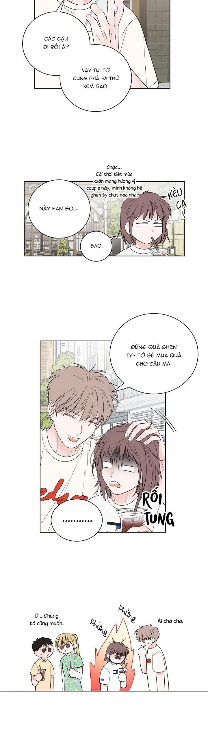 TIỀN BỐI! NÓI CHUYỆN CHÚT ĐI! Chapter 33 Trang 7