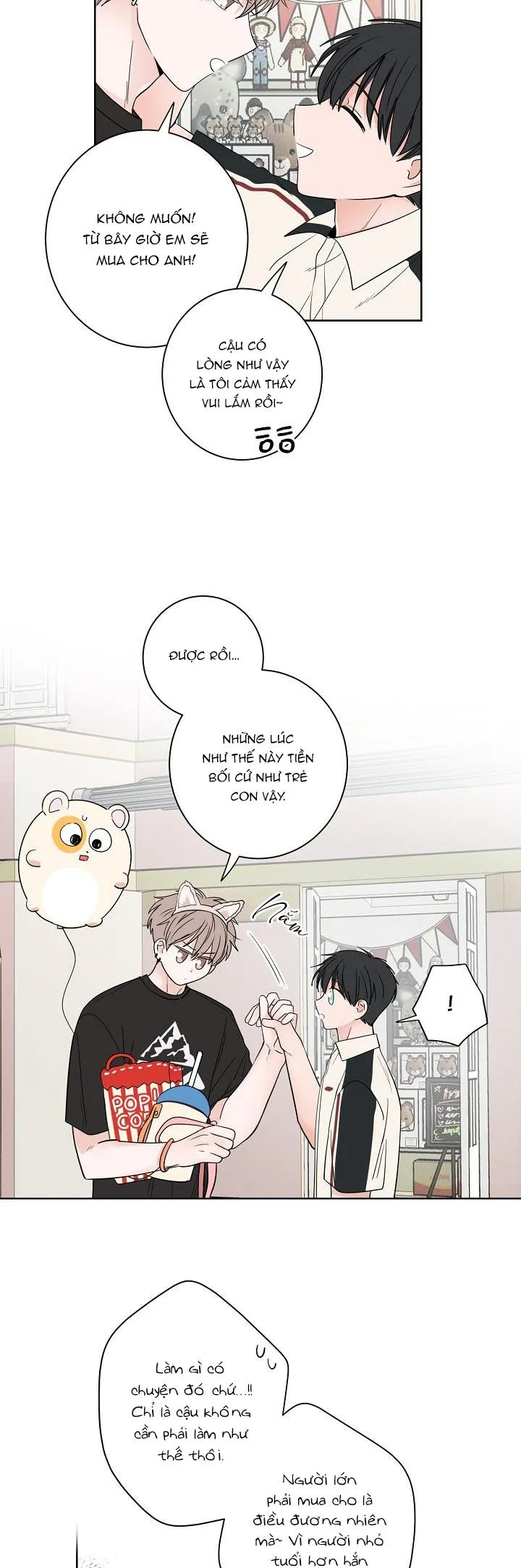 TIỀN BỐI! NÓI CHUYỆN CHÚT ĐI! Chapter 33 Trang 12