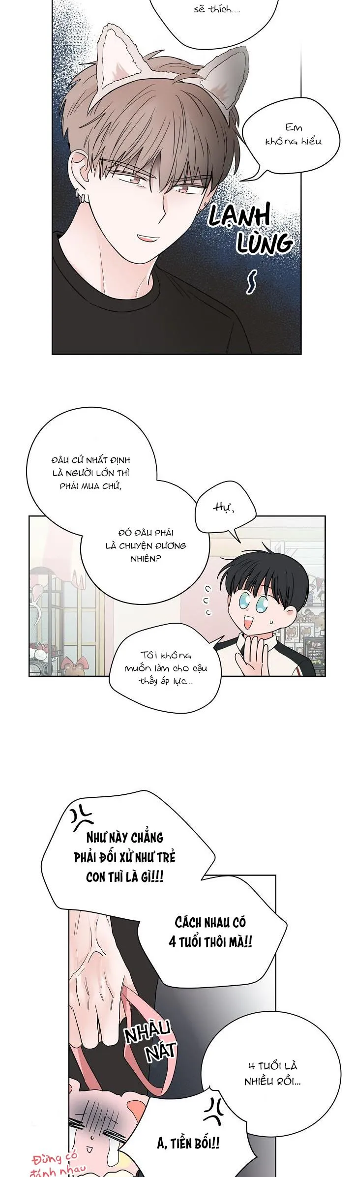 TIỀN BỐI! NÓI CHUYỆN CHÚT ĐI! Chapter 33 Trang 13