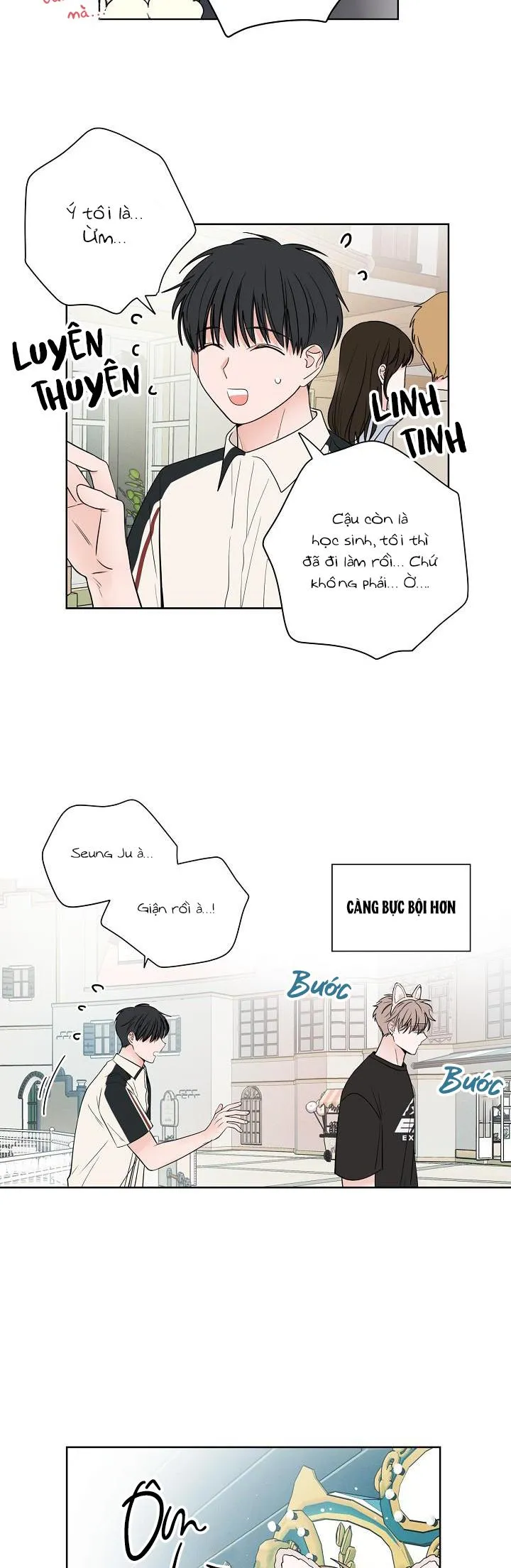 TIỀN BỐI! NÓI CHUYỆN CHÚT ĐI! Chapter 33 Trang 14