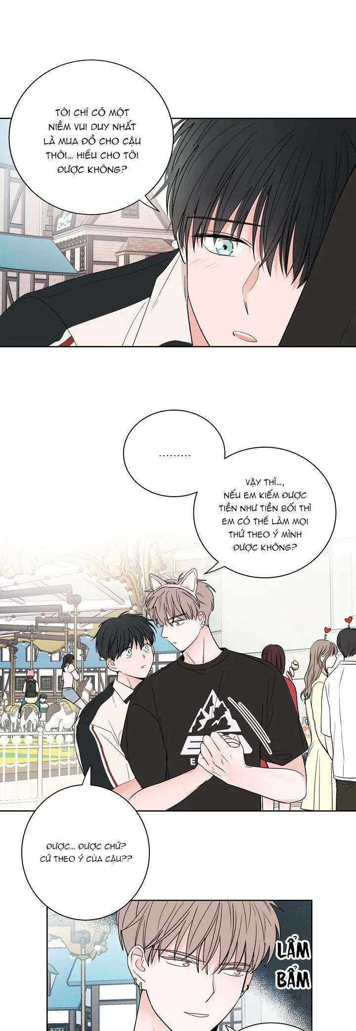 TIỀN BỐI! NÓI CHUYỆN CHÚT ĐI! Chapter 33 Trang 17