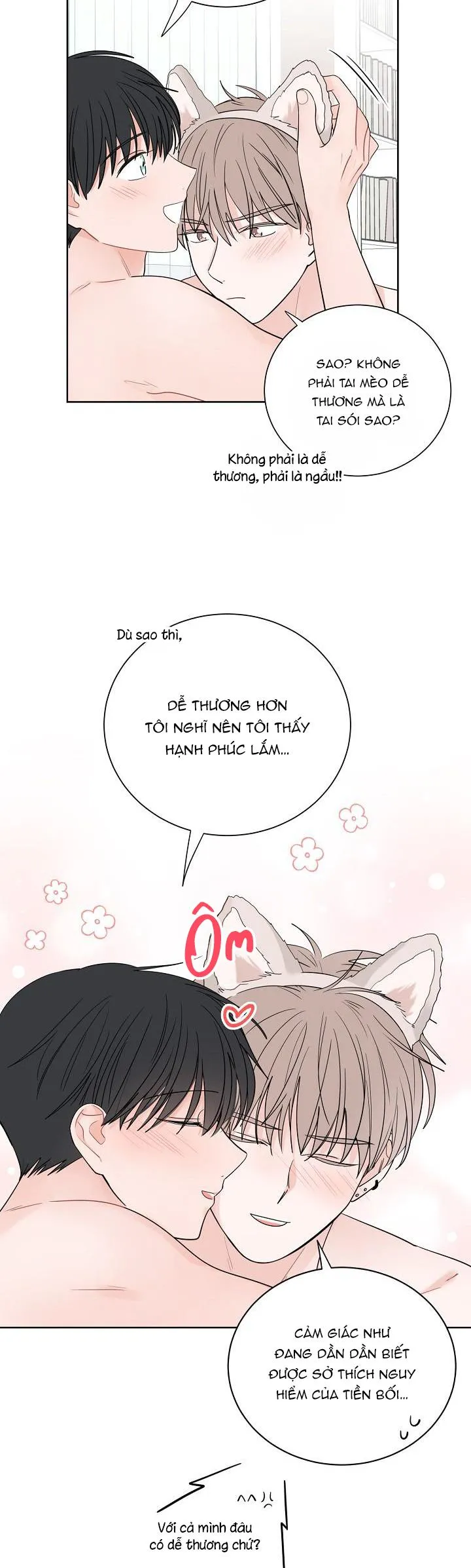 TIỀN BỐI! NÓI CHUYỆN CHÚT ĐI! Chapter 33 Trang 28