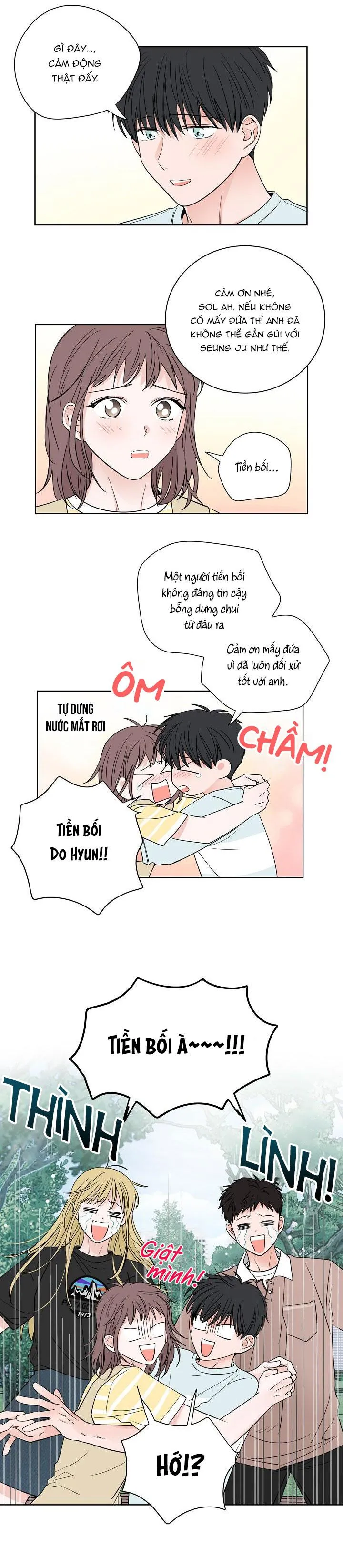 TIỀN BỐI! NÓI CHUYỆN CHÚT ĐI! Chapter 34 Trang 7