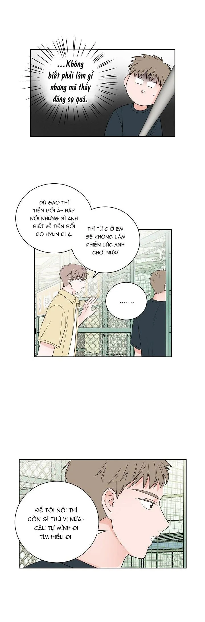 TIỀN BỐI! NÓI CHUYỆN CHÚT ĐI! Chapter 34 Trang 14