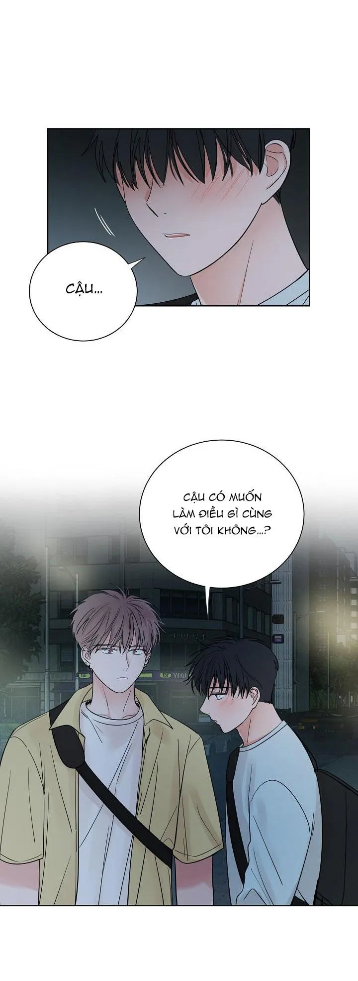 TIỀN BỐI! NÓI CHUYỆN CHÚT ĐI! Chapter 34 Trang 19