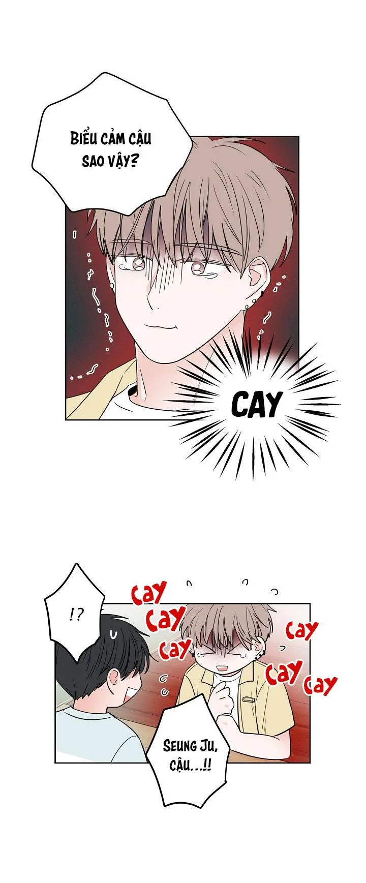 TIỀN BỐI! NÓI CHUYỆN CHÚT ĐI! Chapter 34 Trang 25