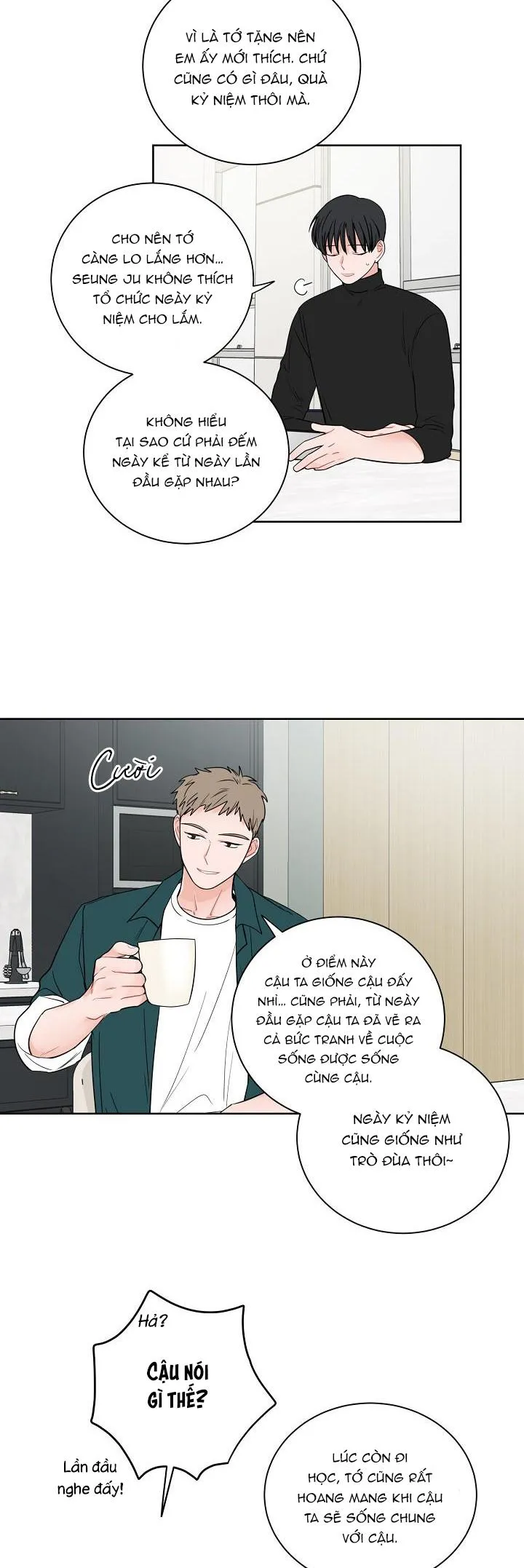 TIỀN BỐI! NÓI CHUYỆN CHÚT ĐI! Chapter 35 Trang 8