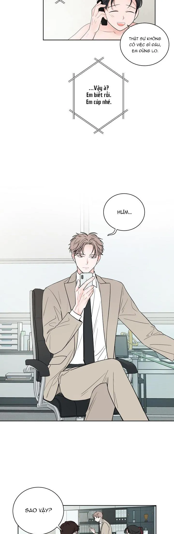 TIỀN BỐI! NÓI CHUYỆN CHÚT ĐI! Chapter 35 Trang 14