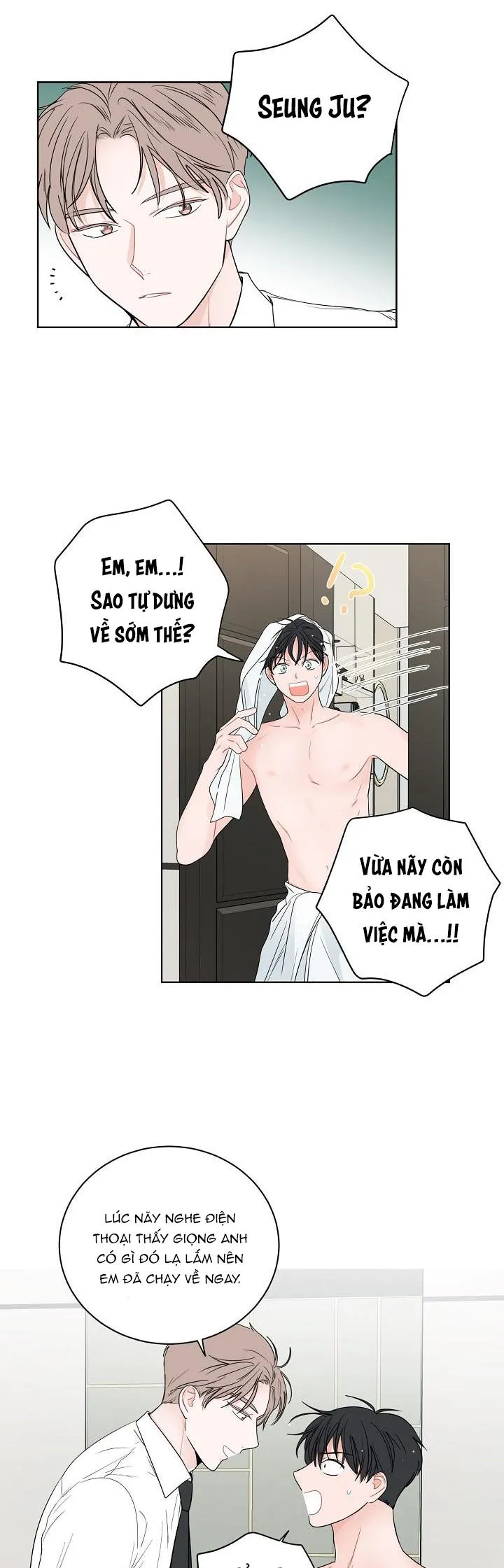 TIỀN BỐI! NÓI CHUYỆN CHÚT ĐI! Chapter 35 Trang 18