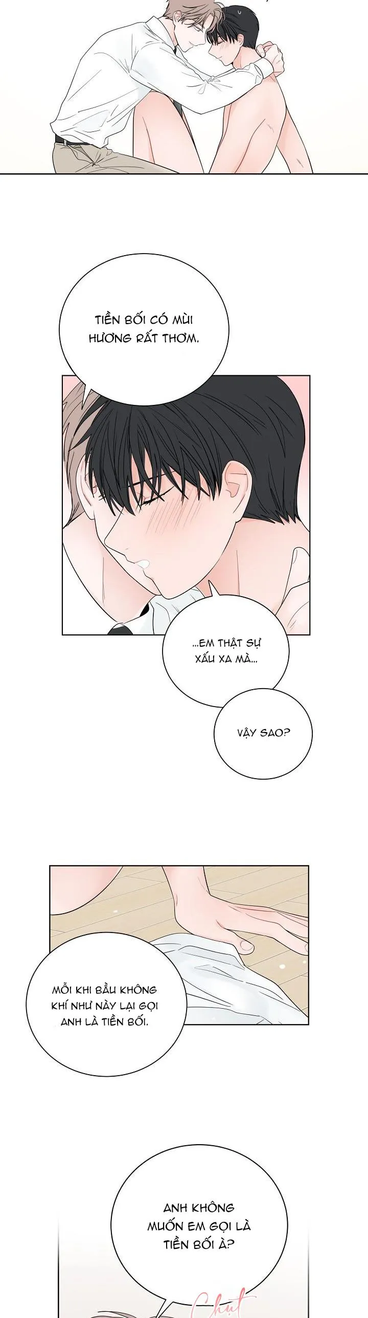 TIỀN BỐI! NÓI CHUYỆN CHÚT ĐI! Chapter 35 Trang 22