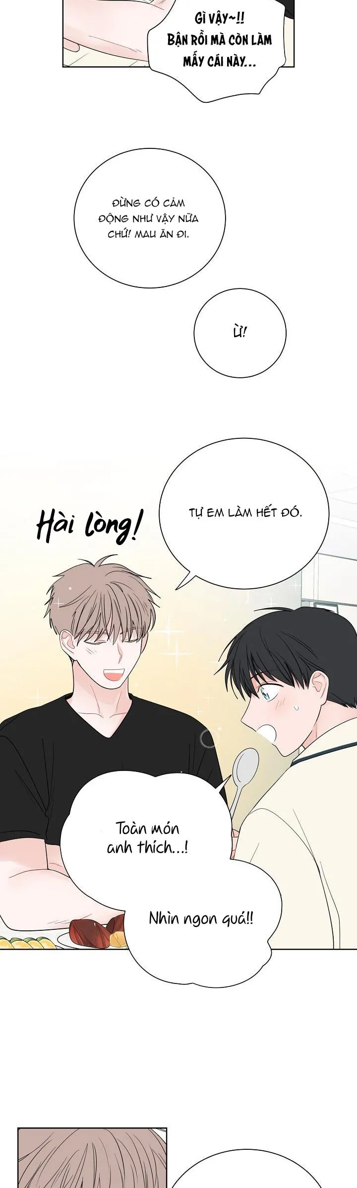 TIỀN BỐI! NÓI CHUYỆN CHÚT ĐI! Chapter 35 Trang 28