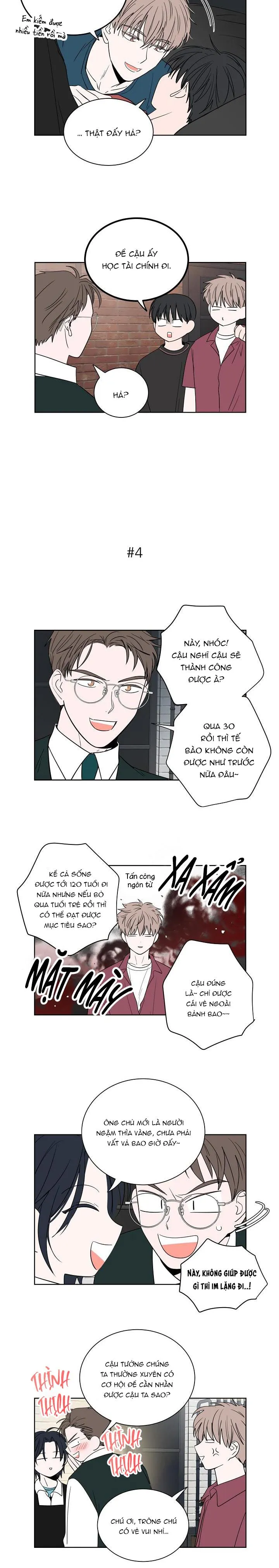 TIỀN BỐI! NÓI CHUYỆN CHÚT ĐI! Chapter 36 Trang 4