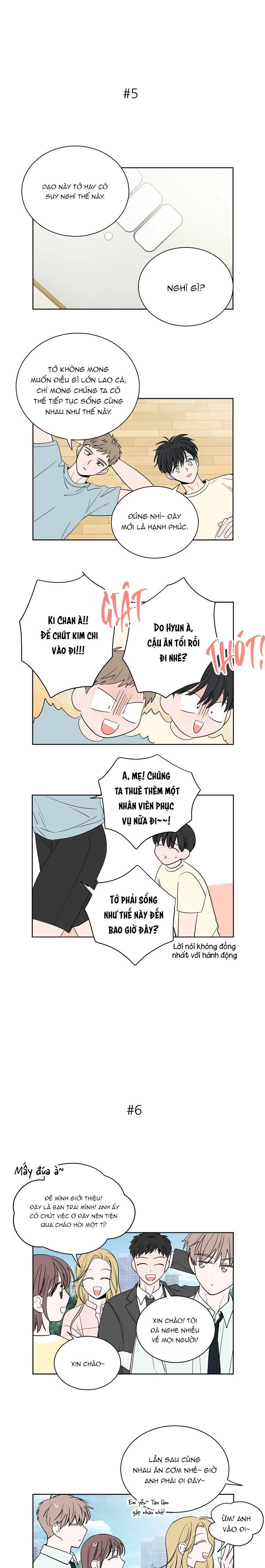 TIỀN BỐI! NÓI CHUYỆN CHÚT ĐI! Chapter 36 Trang 5