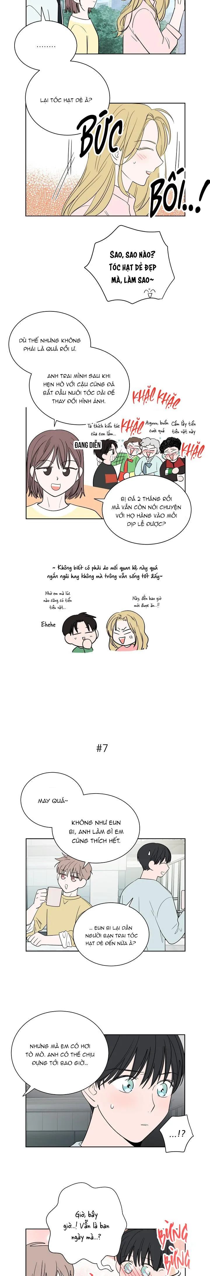 TIỀN BỐI! NÓI CHUYỆN CHÚT ĐI! Chapter 36 Trang 6