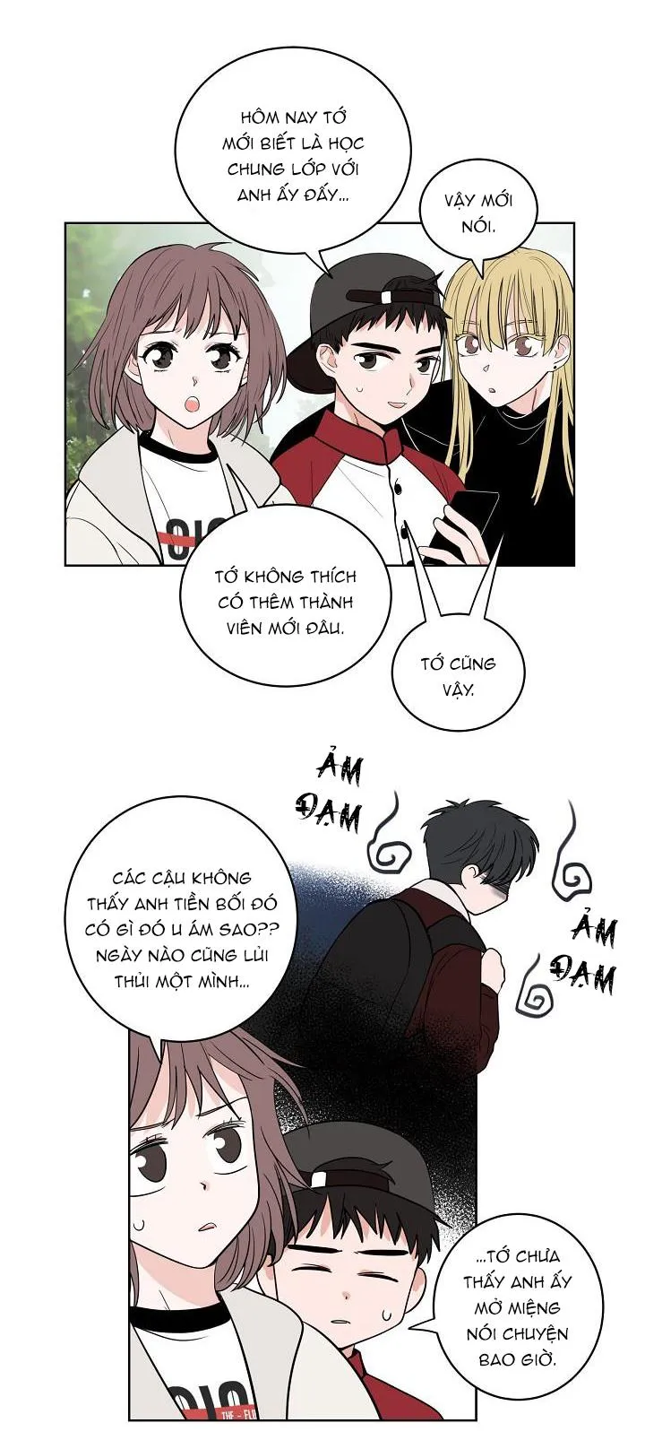 TIỀN BỐI! NÓI CHUYỆN CHÚT ĐI! Chapter 1 Trang 18