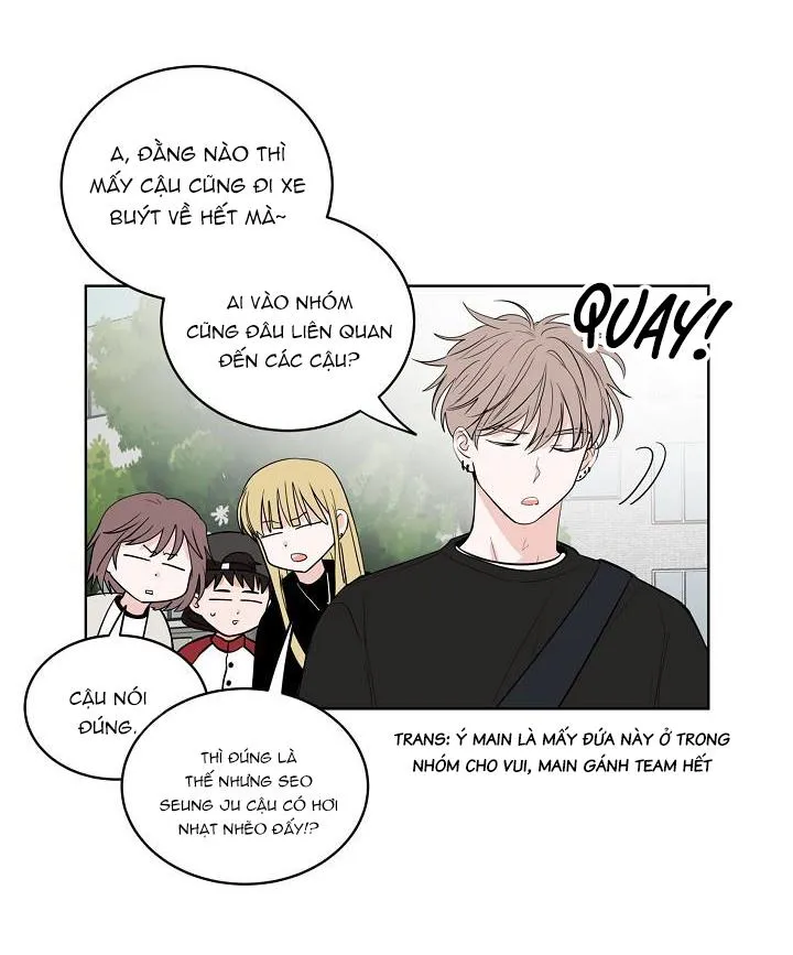 TIỀN BỐI! NÓI CHUYỆN CHÚT ĐI! Chapter 1 Trang 19