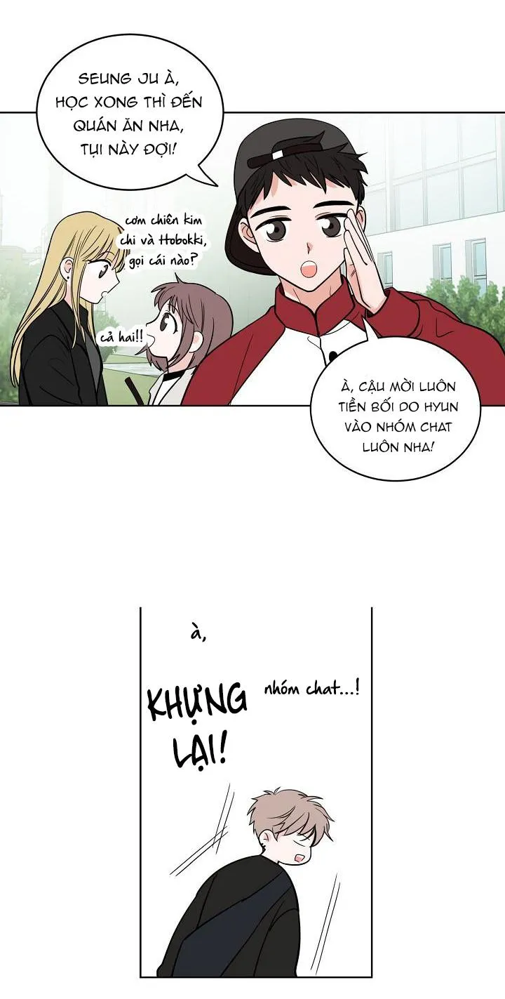 TIỀN BỐI! NÓI CHUYỆN CHÚT ĐI! Chapter 1 Trang 21