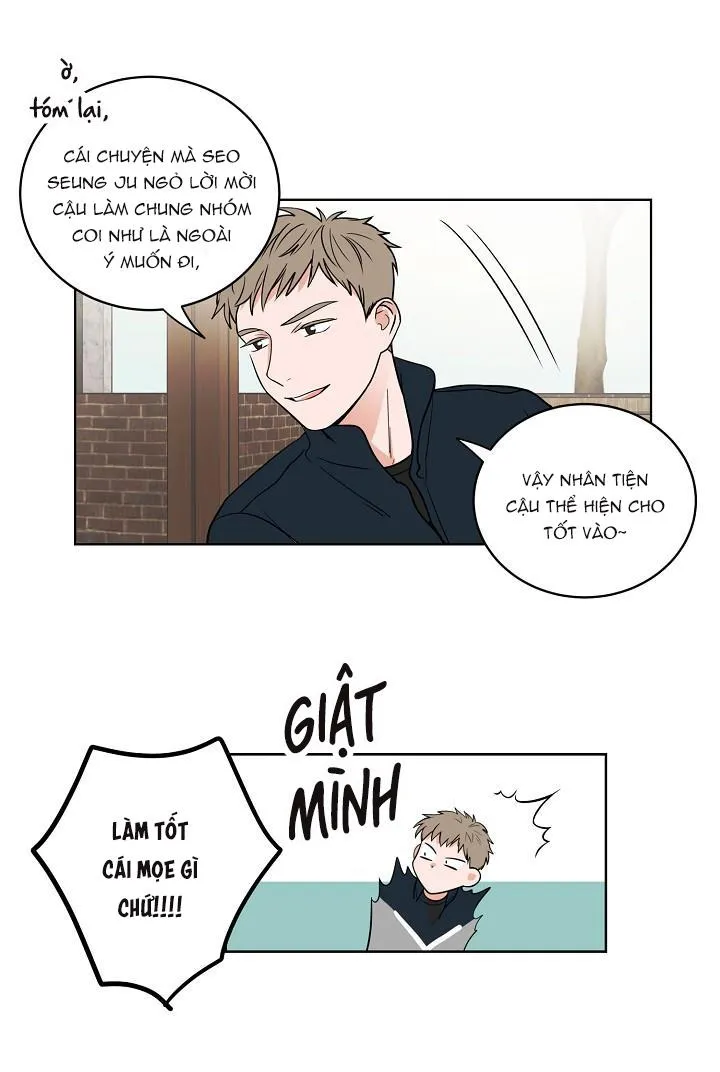 TIỀN BỐI! NÓI CHUYỆN CHÚT ĐI! Chapter 1 Trang 26