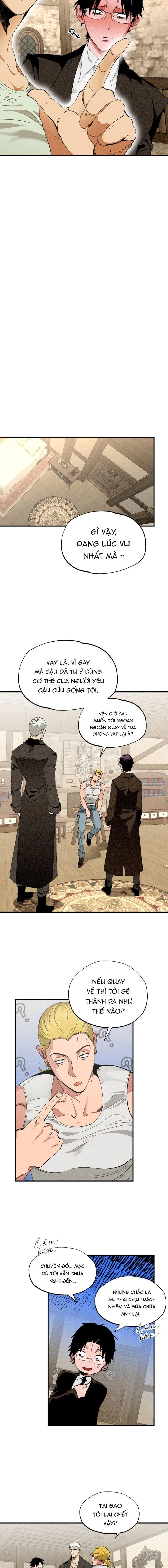 TIẾN SĨ V VÀ BA NGƯỜI TÌNH Chapter 2 Trang 8