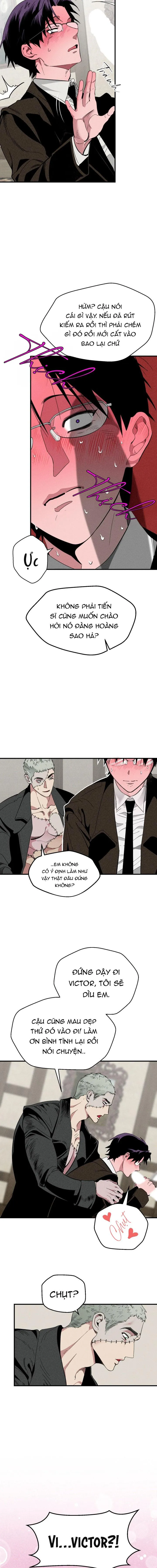 TIẾN SĨ V VÀ BA NGƯỜI TÌNH Chapter 2 Trang 12