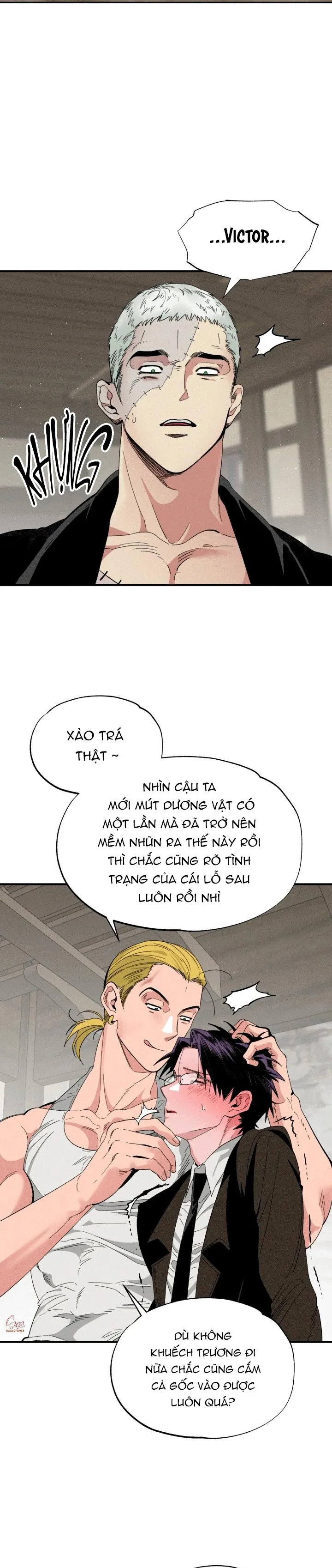 TIẾN SĨ V VÀ BA NGƯỜI TÌNH Chapter 3 Trang 11