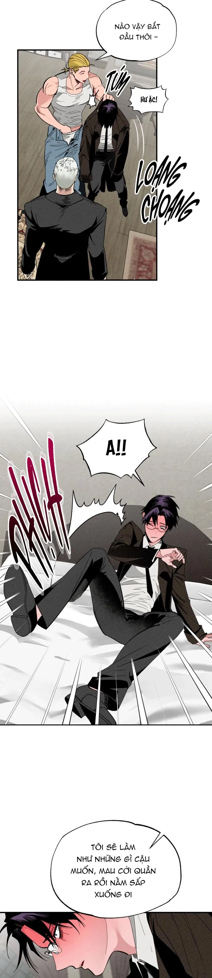 TIẾN SĨ V VÀ BA NGƯỜI TÌNH Chapter 3 Trang 12
