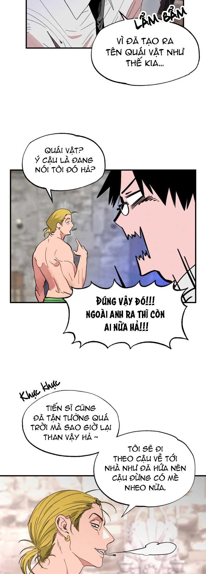 TIẾN SĨ V VÀ BA NGƯỜI TÌNH Chapter 4 Trang 40