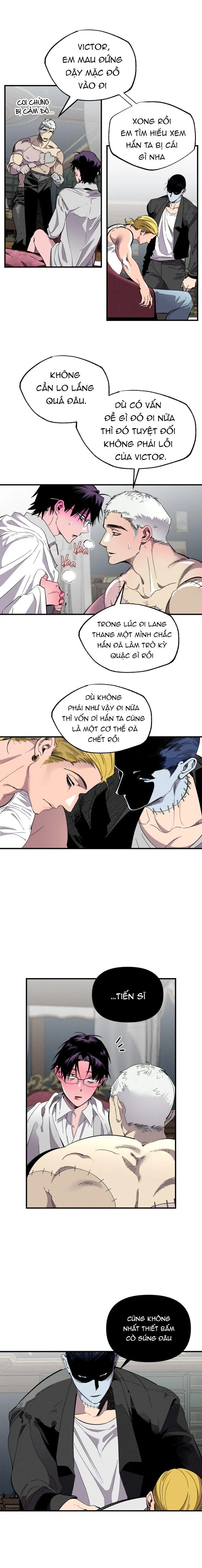 TIẾN SĨ V VÀ BA NGƯỜI TÌNH Chapter 8 Trang 9