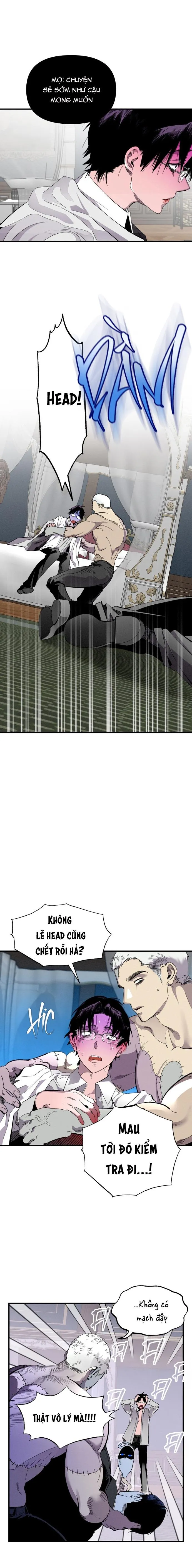 TIẾN SĨ V VÀ BA NGƯỜI TÌNH Chapter 8 Trang 10