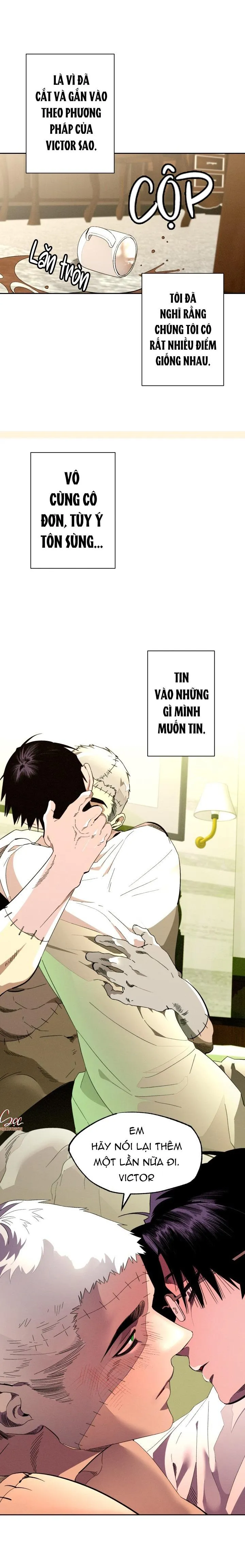 TIẾN SĨ V VÀ BA NGƯỜI TÌNH Chapter 9 Trang 8