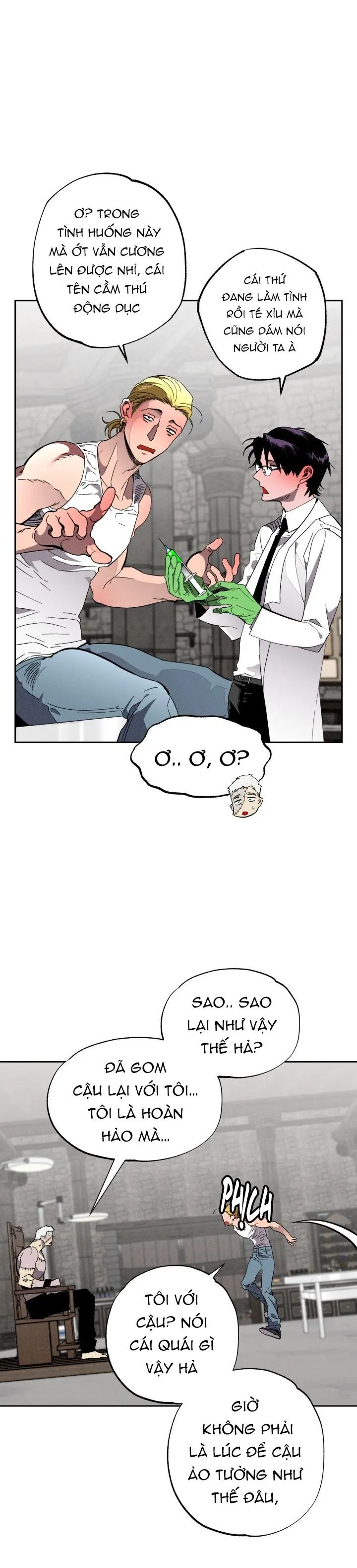 TIẾN SĨ V VÀ BA NGƯỜI TÌNH Chapter 9 Trang 12