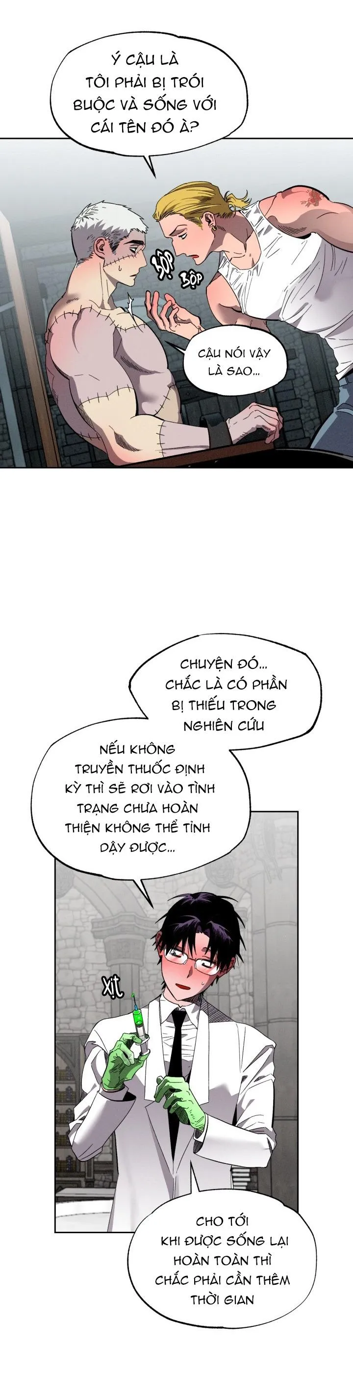 TIẾN SĨ V VÀ BA NGƯỜI TÌNH Chapter 9 Trang 13