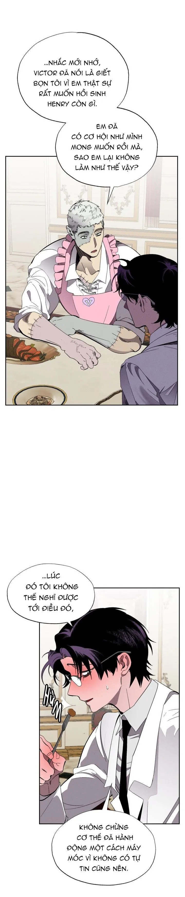 TIẾN SĨ V VÀ BA NGƯỜI TÌNH Chapter 9 Trang 18