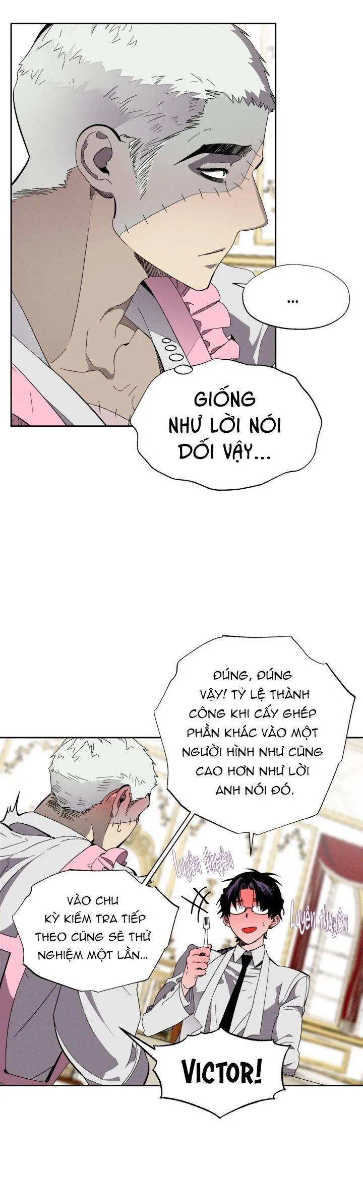 TIẾN SĨ V VÀ BA NGƯỜI TÌNH Chapter 9 Trang 19