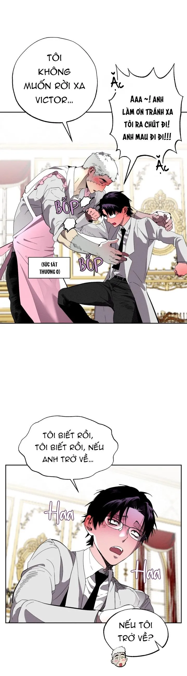 TIẾN SĨ V VÀ BA NGƯỜI TÌNH Chapter 9 Trang 21