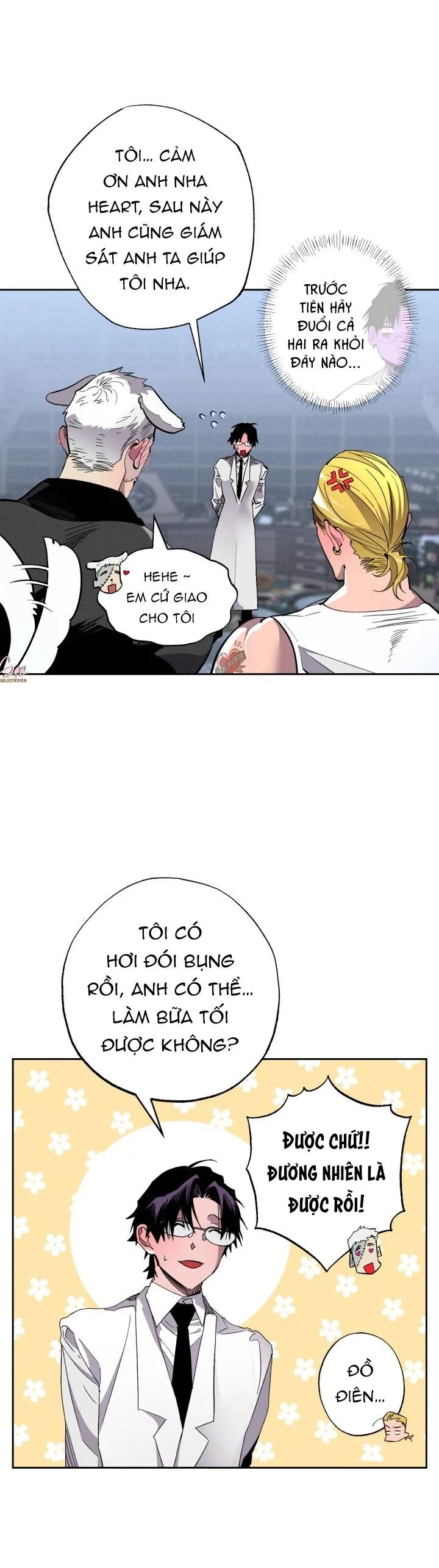 TIẾN SĨ V VÀ BA NGƯỜI TÌNH Chapter 11 Trang 4