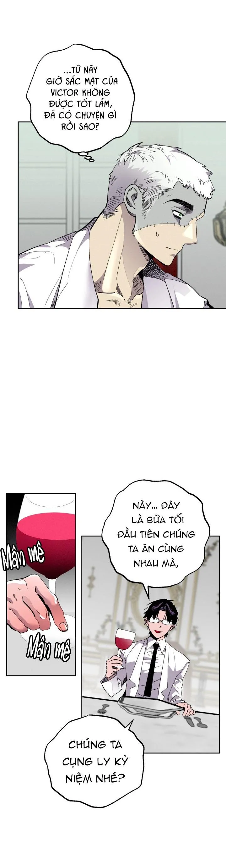 TIẾN SĨ V VÀ BA NGƯỜI TÌNH Chapter 11 Trang 11