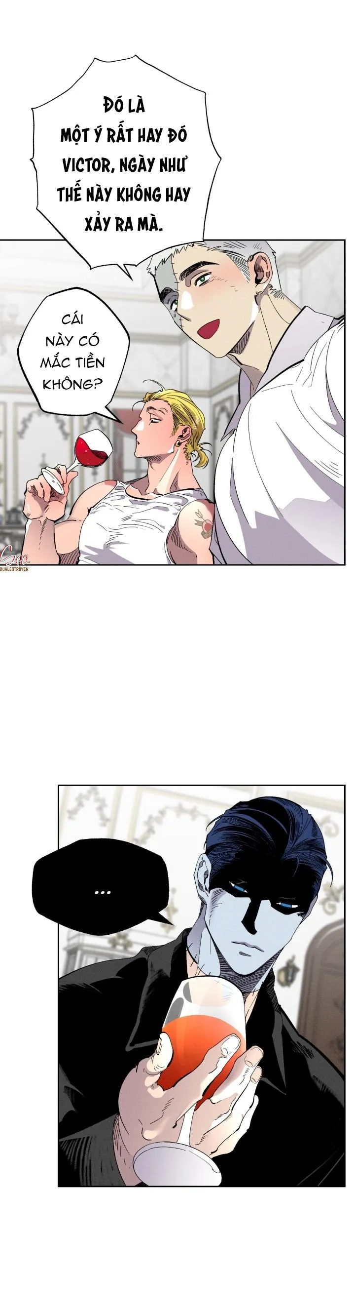 TIẾN SĨ V VÀ BA NGƯỜI TÌNH Chapter 11 Trang 12