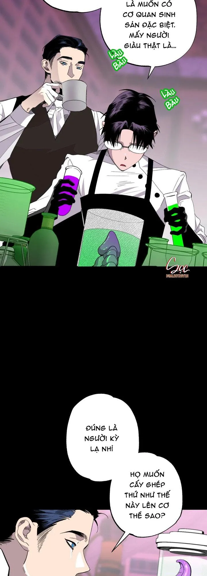 TIẾN SĨ V VÀ BA NGƯỜI TÌNH Chapter 12 Trang 17