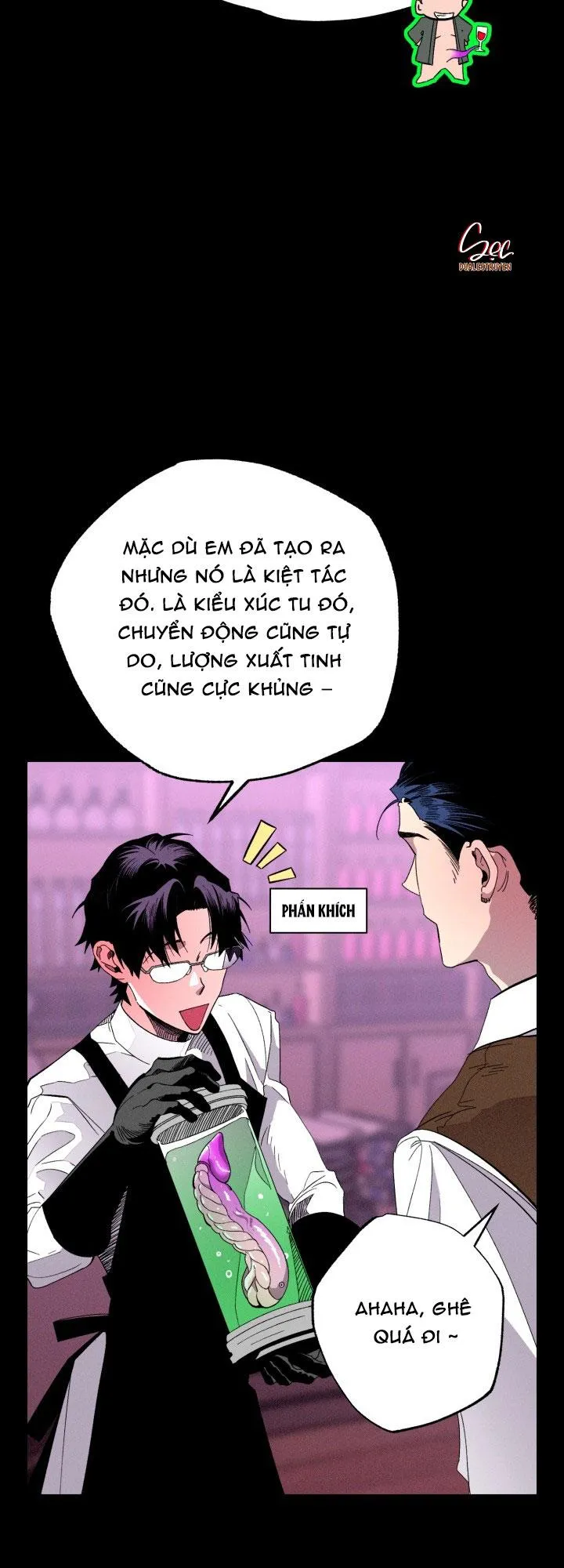 TIẾN SĨ V VÀ BA NGƯỜI TÌNH Chapter 12 Trang 21