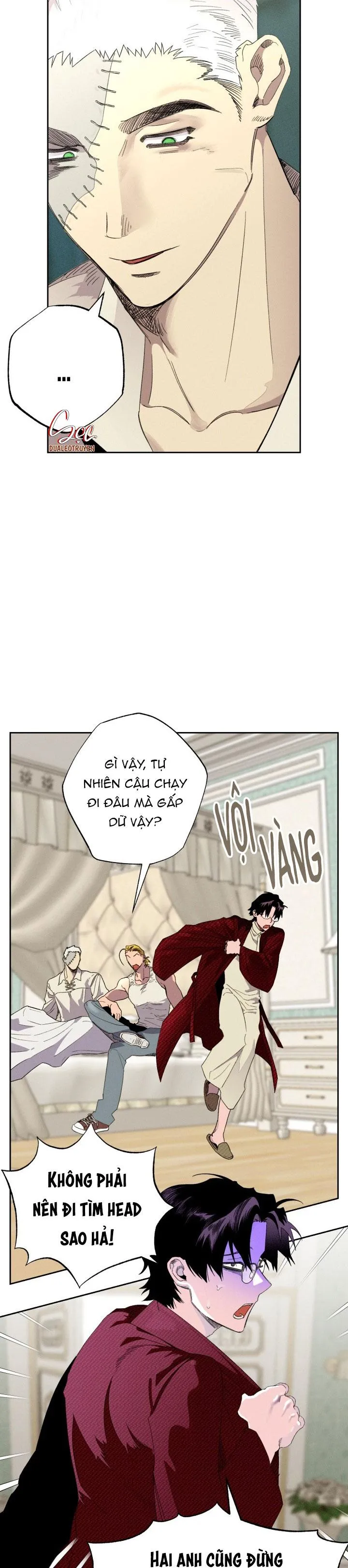 TIẾN SĨ V VÀ BA NGƯỜI TÌNH Chapter 15 Trang 20